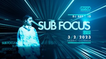 Sub Focus (UK) DJ set flyer