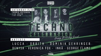 Techno Celebration flyer