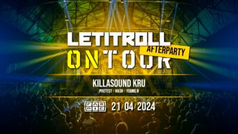 LET IT ROLL ON TOUR AFTERPARTY flyer