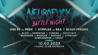 Neurofu*k Battle Night flyer